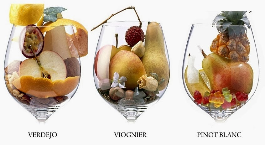 aromas primarios del vino