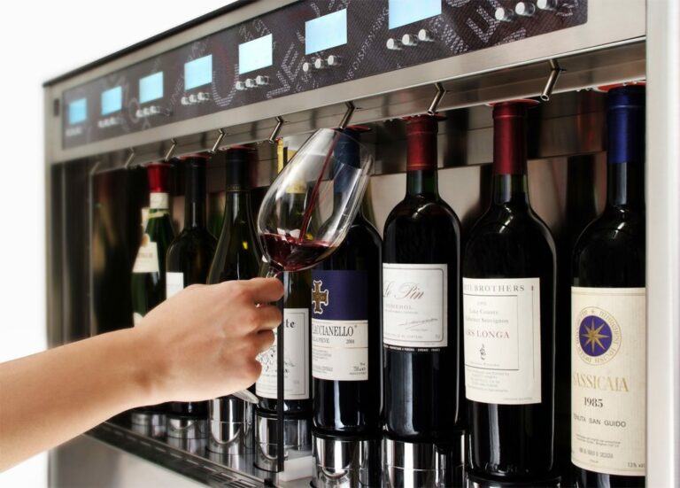 dispensador de vinos